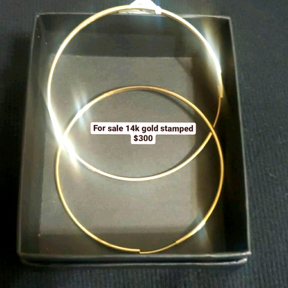 14k hoop earings - Picture 1 of 1